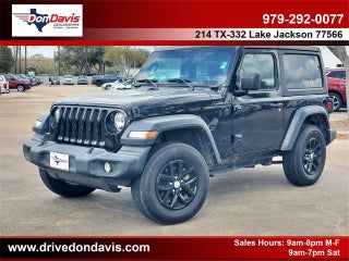 2023 Jeep Wrangler 2-Door Sport S 4x4