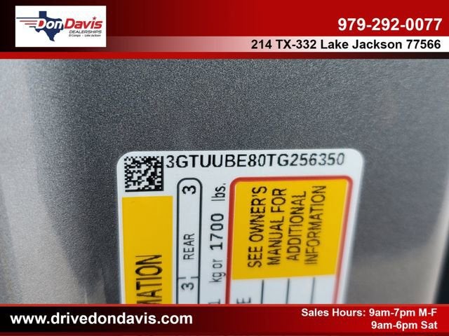 2026 GMC Sierra 1500 SLE