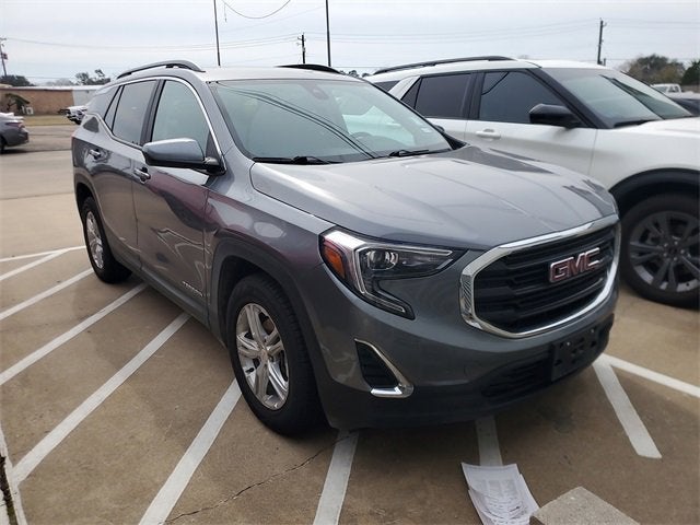 Used 2021 GMC Terrain SLE with VIN 3GKALMEVXML337070 for sale in El Campo, TX