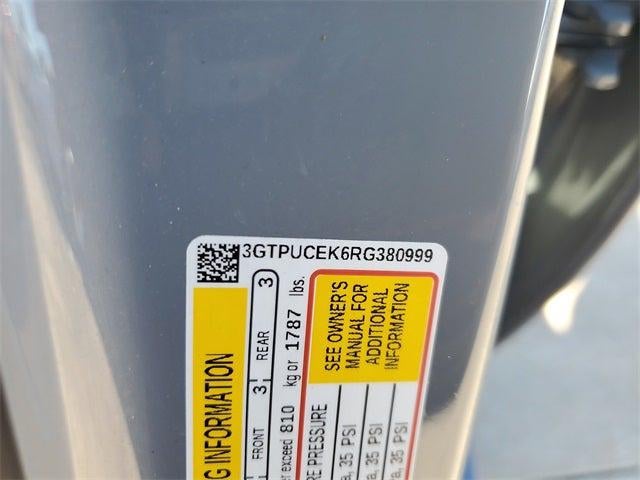 2024 GMC Sierra 1500 4WD Crew Cab Short Box Elevation with 3SB